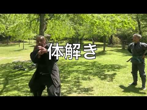 忍術京都 🇯🇵 戸隠流忍法体術 ベスト版｜昇天の術・体変術受け身・無刀捕り・手解きと体解きの極意を習得せよ！｜ライブ講座から厳選した極意集！初見先生の教えで学ぶ基本と応用技