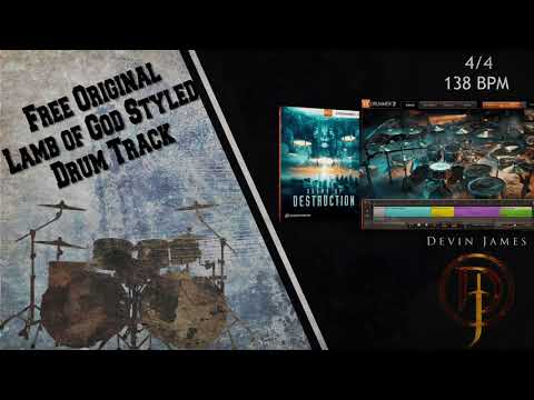 Free Original Lamb of God Styled Drum Track - 138 BPM (FREE DOWNLOAD)