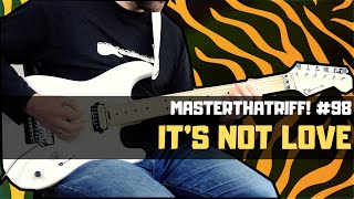 It&#39;s Not Love by Dokken -  Riff Guitar Lesson w/TAB - MasterThatRiff! 98