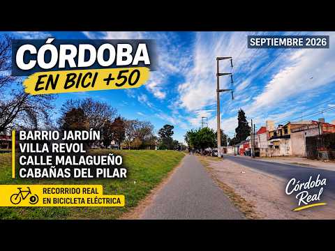 Córdoba en Bici +50 Barrio Jardín, Villa Revol,  Cabañas del Pilar