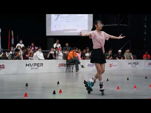7th Asean Inline Freestyle Championship Classic slalom LEUNG YUET LING