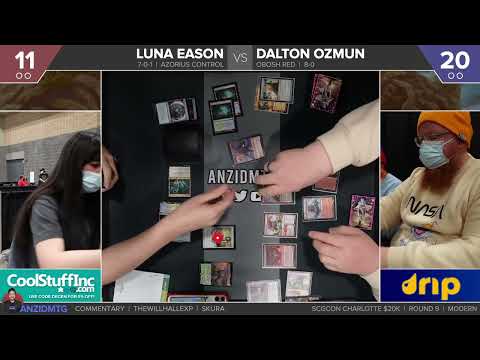 [MTG Modern] SCGCon Charlotte Rd 9 - UW Control vs Obosh Red