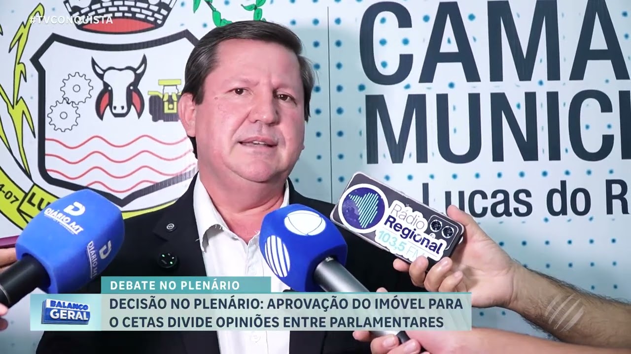 CETAS gera debate: Câmara aprova doação de imóvel em Lucas do Rio Verde