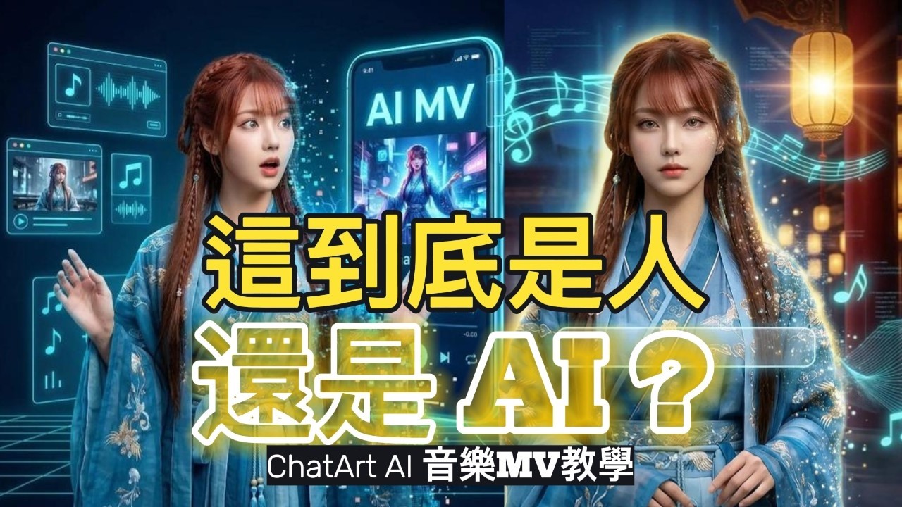 使用 ChatArt 製作 AI 歌手與完整音樂影片