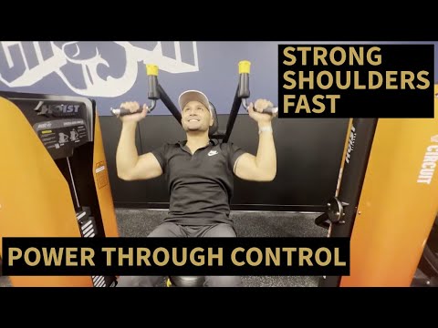 TigriX Training: Hoist Shoulder Press Machine Tutorial