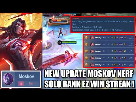 MOSKOV DI NERF, MOONTON BERCANDA?? - MOBILE LEGENDS