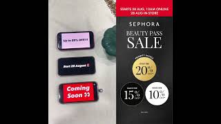Sephora Beauty Pass Sale is calling 🚨