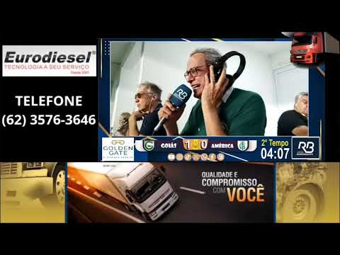 Túlio Isac narrando os Gols - Goiás 2 x 1 América-MG / Brasileirão - Série B