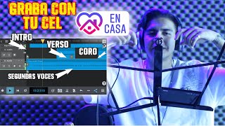 GRABA desde CASA con tu CELULAR !! (con una app GRATIS)