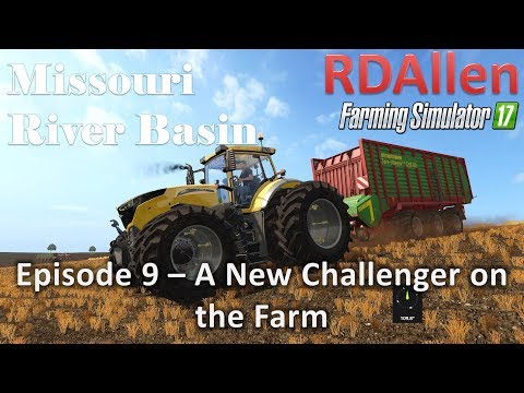 Farming Simulator 17 River Basin E9 - A New Challenger on the Farm