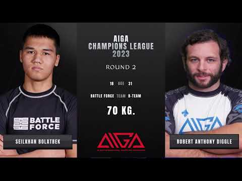 - 70 kg Sejlhan Bolatbek Battle Force vs Robert Anthony Diggle The B-Team