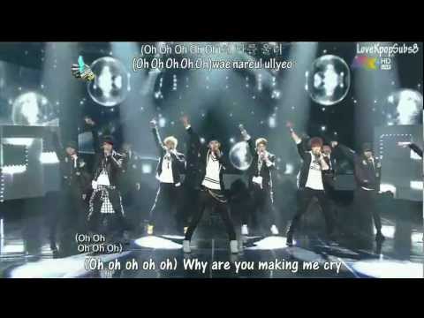 CHAOS - Last Night LIVE [English subs + Romanization + Hangul] HD
