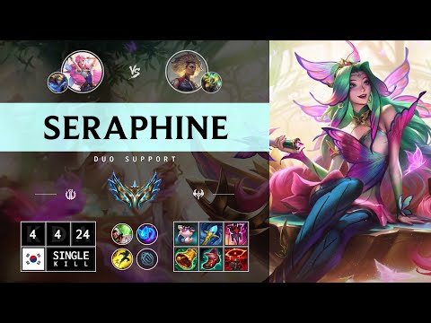 Seraphine Support vs Rell - KR Challenger Patch 14.13