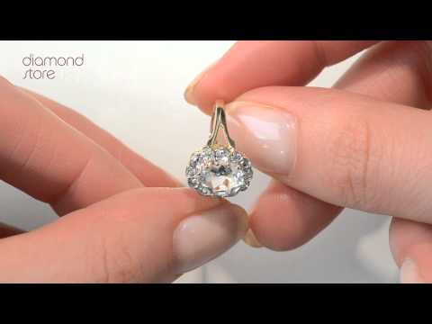 E5367 - Alluring Aqua Marine 0.70CT And Diamond 9K Yellow Gold Ring