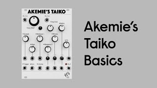 Video thumbnail for Akemie's Taiko - Basics - ALM015 by ALM TV