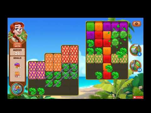 Lost Island Blasd Adventure Level 1676 NO BOOSTERS - A S GAMING ✔