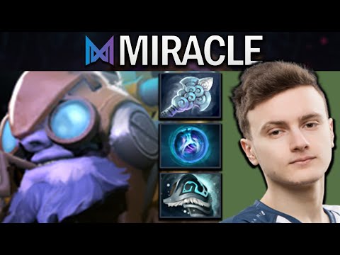 Tinker Dota 2 Gameplay Nigma.Miracle with Crazy Damage