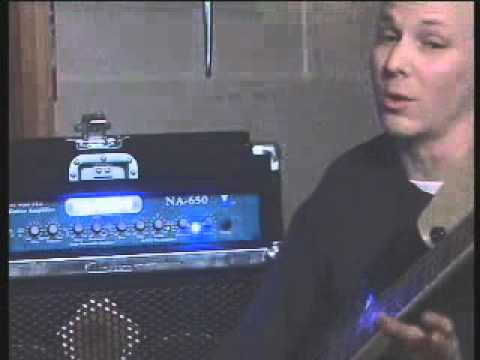 Ultratone Guitars Presents: Bill Clements Nem1 Eden Bass Amp Video.flv