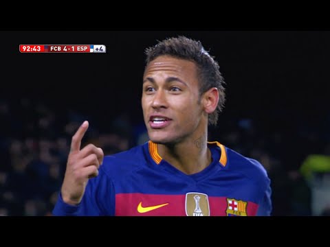Neymar vs Espanyol (Home) 15-16 HD 720p (Copa Del Rey) - English Commentary