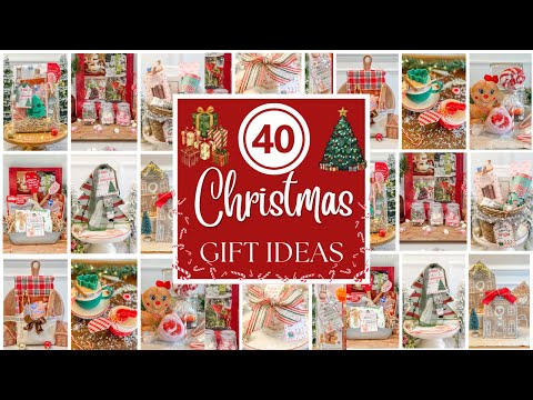 40 DIY DOLLAR TREE CHRISTMAS GIFTS l AFFORDABLE & EASY DIY HOLIDAY GIFTS l PERSONALIZED GIFTS