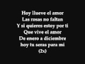 Tito El Bambino - Llueve El Amor [Con Letra ...