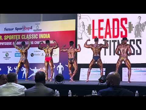 Men’s Bodybuilding- Sportex Expo - Telangana Bodybuilding Association - Hitex Exhibition Center 2023