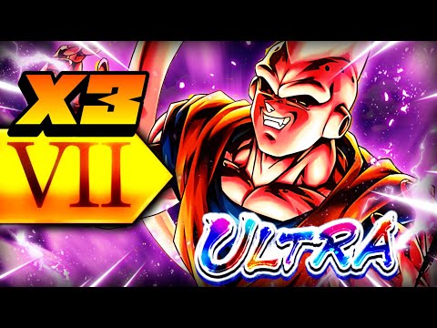 HE'S ACTUALLY UNTOUCHABLE! 3x Zenkai Buffed ULTRA Buuhan Showcase! (Dragon Ball LEGENDS)