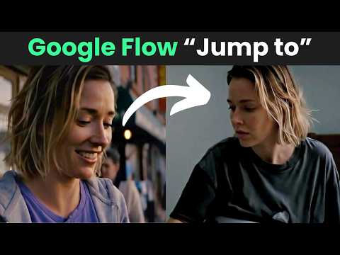 Make Consistent Characters & Scenes with Google Flow's "Jump To" (AI Video Tutorial)
