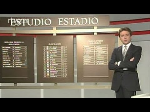 TVE-1. 1984. "Estudio Estadio" del 15 de Enero