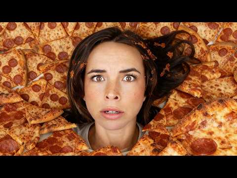 Eating PIZZA Every Hour for 24 Hours in ITALY