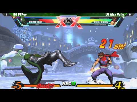 BG PZPoy vs LU Alex Valle - NEC13 UMVC3 Singles