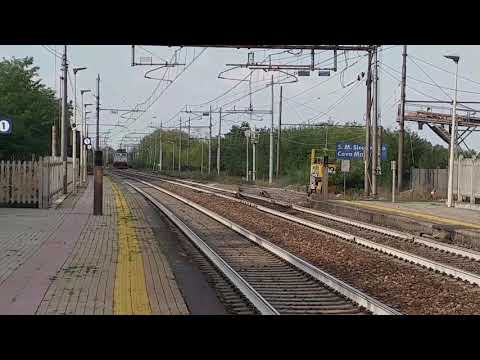 E652 091 stazione S.M.Siccomario - Cava Manara 16 settembre 2017