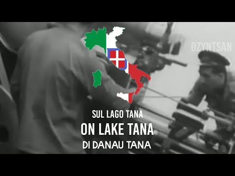 "Sul Lago Tana" Italy Colonial song, Indonesia, english, italian lyrics/subtitle