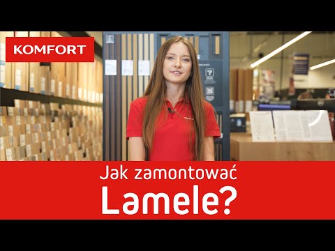 Jak zamontować lamele?