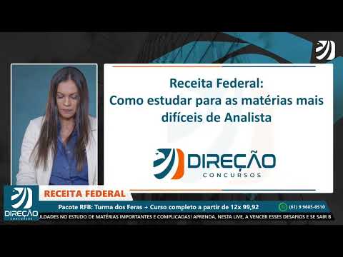 Concurso Receita Federal: MATÉRIAS MAIS IMPORTANTES PARA ANALISTA-TRIBUTÁRIO