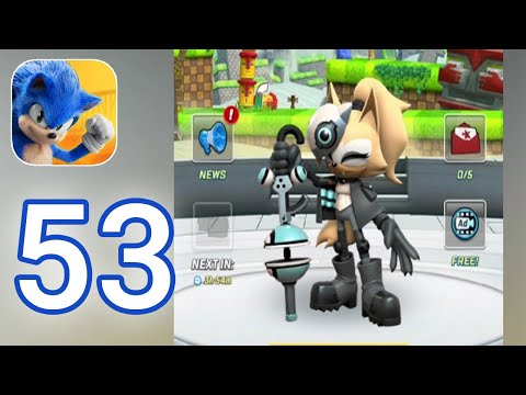 Sonic Forces - Gameplay Walkthrough Part 53 - Tangle And Whisper (iOS, Android)