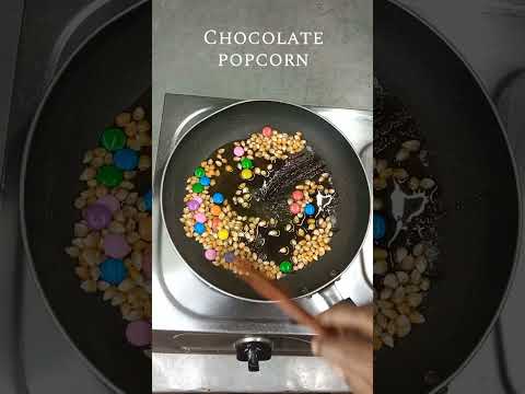 Top Pop Corn Indian 🌽 *chocolate popcorn* show simple cooking hacks, amezing street food! #shorts