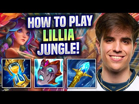 LEARN HOW TO PLAY LILLIA JUNGLE LIKE A PRO!-MAD Elyoya Plays Lillia Jungle vs Volibear! |Season 2022