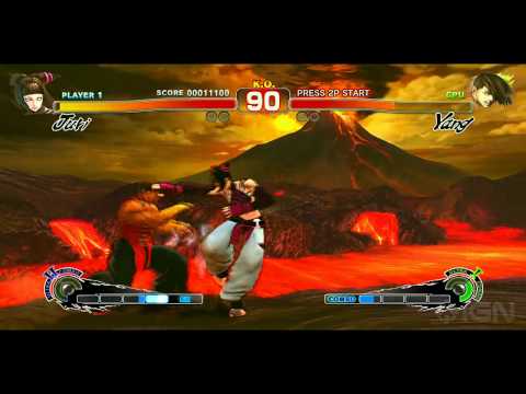 Street Fighter 4 Arcade Edition: Juri vs Yang PC Gameplay