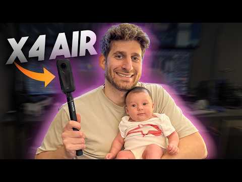 UN GIORNO DA PAPÀ con la INSTA360 X4 Air