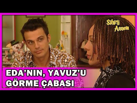 Eda, Yavuz'u Görebilmek İçin Betüş'lere Yemeğe Geliyor! - Sihirli Annem 40.Bölüm