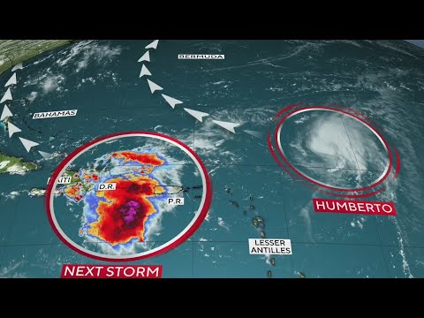 Tracking Tropical Storm Humberto, second system in the Atlantic