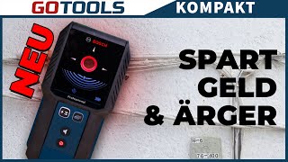 Was steckt hinter der Wand? Bosch Ortungsgerät GMS 120-27 im Test!