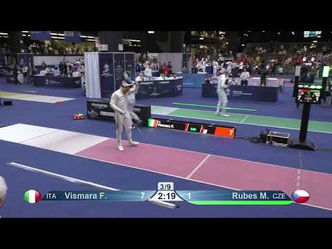 Milano 2023 Mens Epee T8 ITALY ITA vs CZECH REPUBLIK CZE