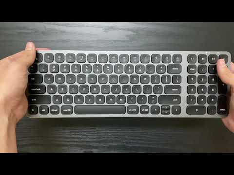 Bàn phím Bluetooth Satechi Slim có đèn nền | Chính hãng Satechi