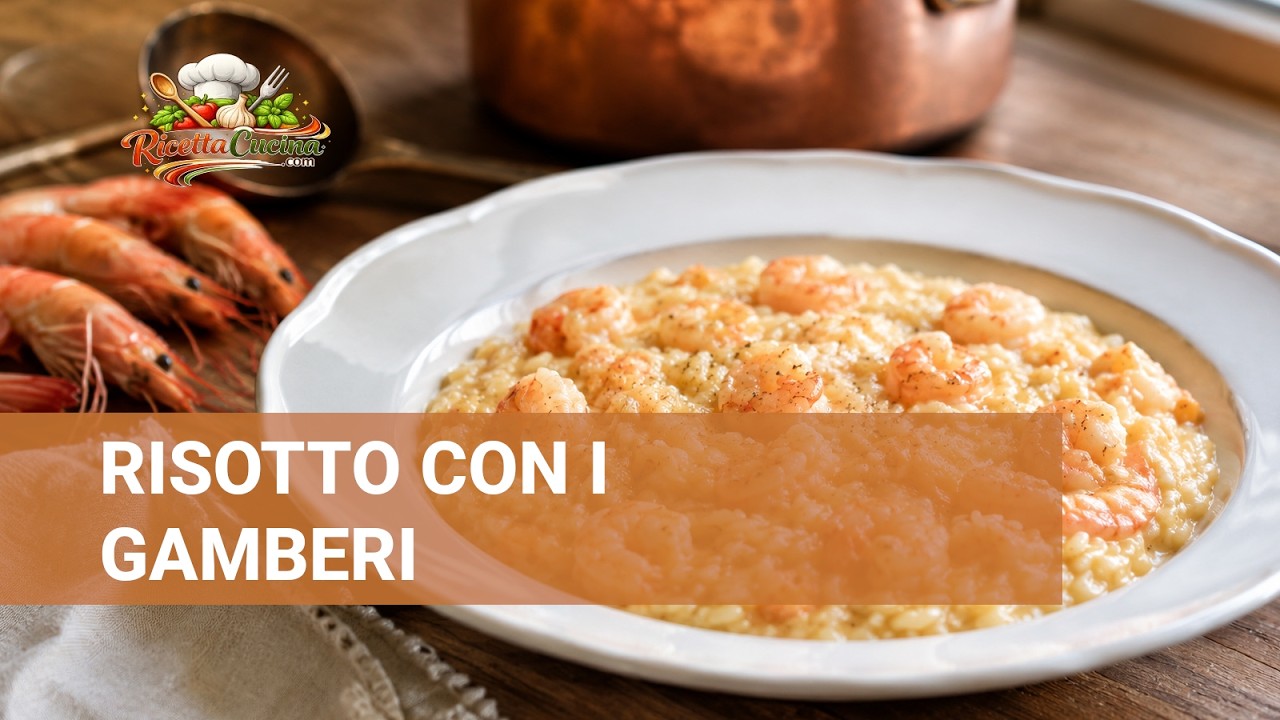 Anteprima video di Risotto con i Gamberi | Ricetta Tradizionale Come Si Faceva Una Volta