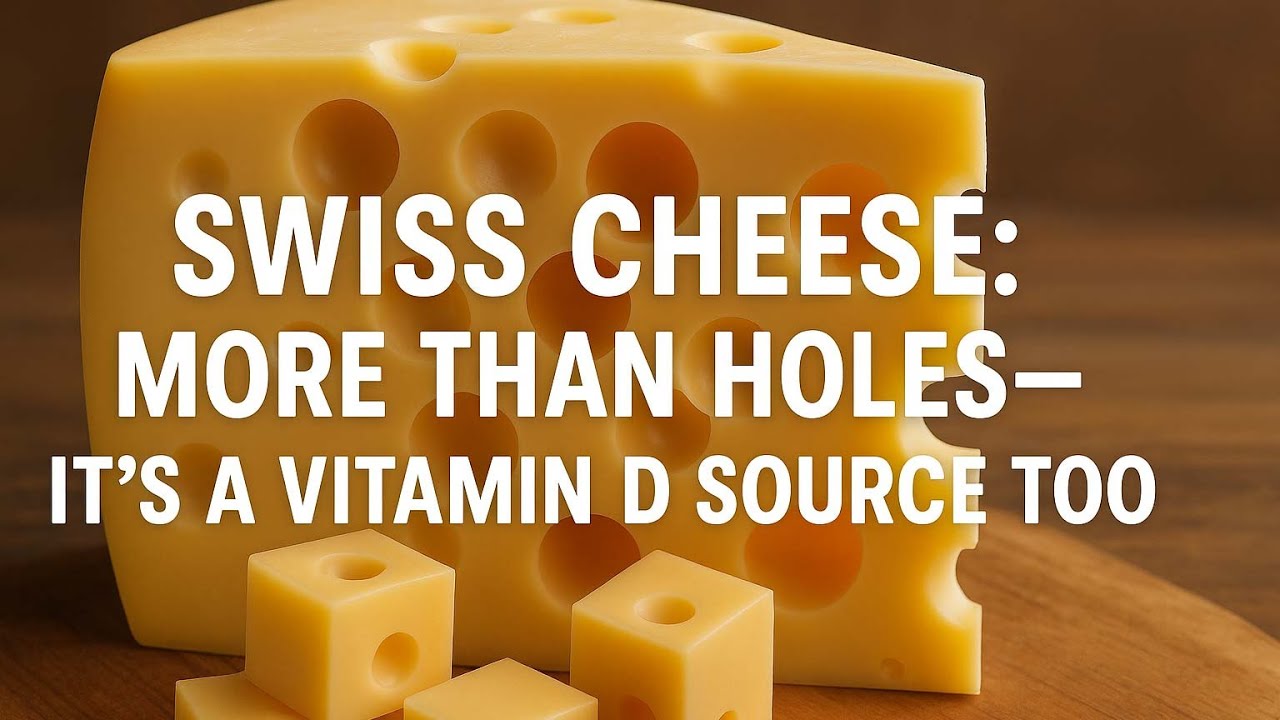 Swiss Cheese: More Than Holes—It’s a Vitamin D Source Too