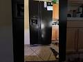Refrigerator Whirlpool ED25PEXHB00 25 years old side-by-side with dirty coils required maintenance