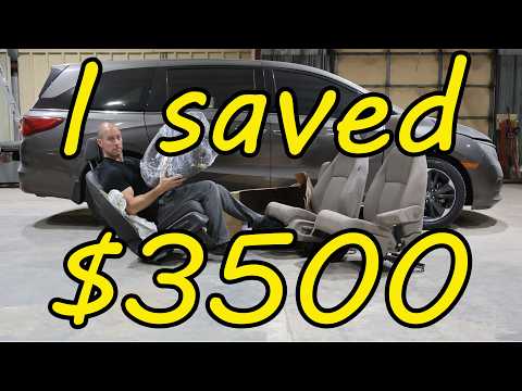 The cheapest way possible to replace Honda Odyssey seat airbags, covers and cushions.