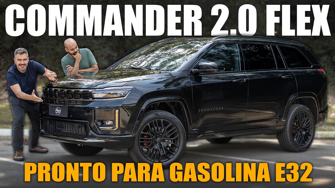 COMMANDER 2027 agora com motor 2.0 FLEX! Ficou bom?